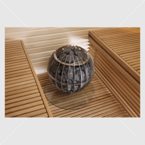 Soba HARVIA Globe 11, 0 kW cu comanda integrata proprie - T0133-002